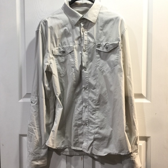 A\X Armani Exchange Long Sleeve Button up - Picture 6 of 7
